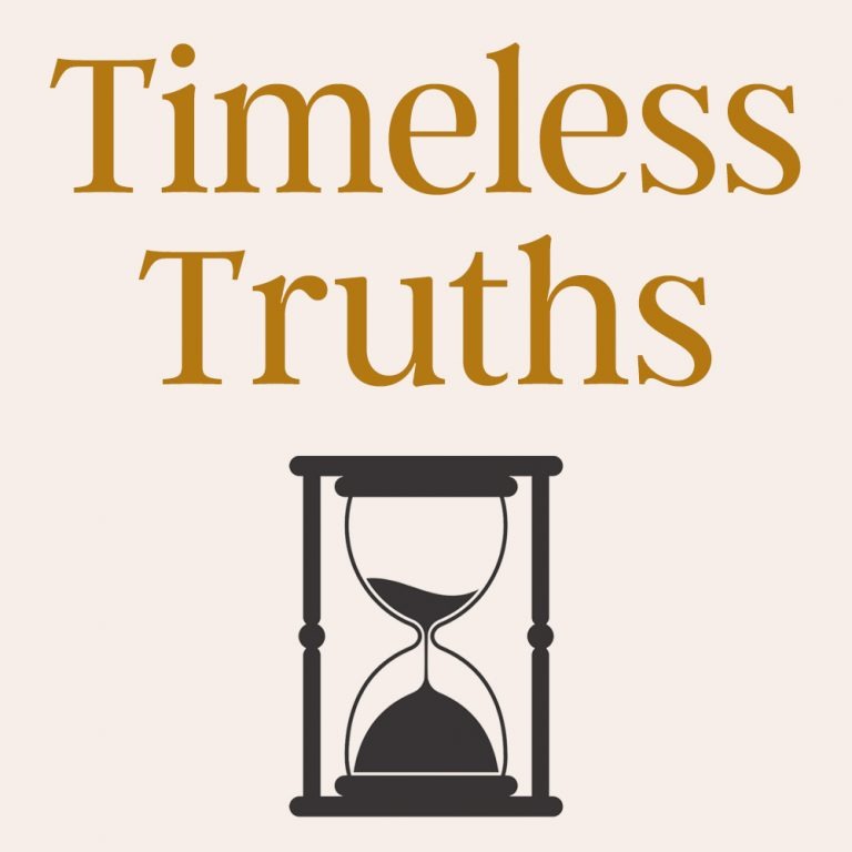 Timeless Truths – Trinity Church of Boyertown